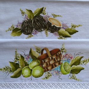 Pano de Prato Legumes e Frutas 67