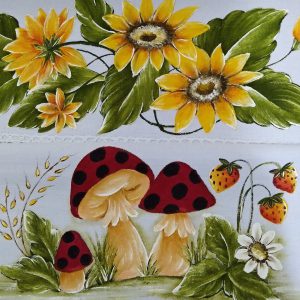 Pano de Prato Flores 93